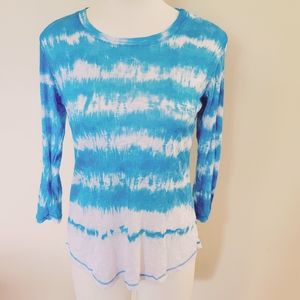 David Kline tie dye crewneck tee size small